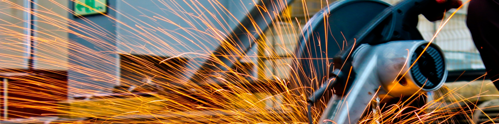 Construction Site Machinery In use