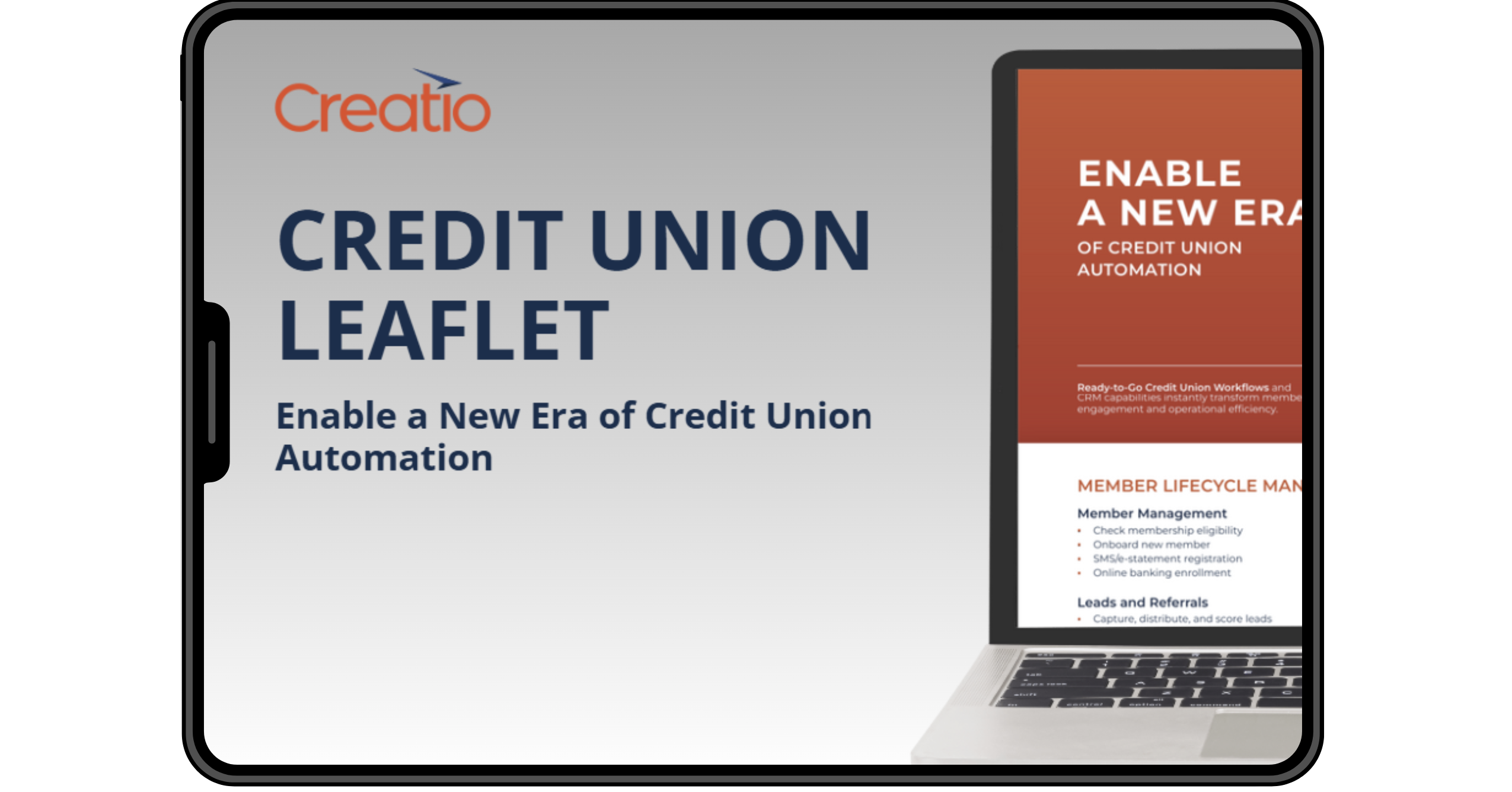 Creatio Membership Management Display CRM view